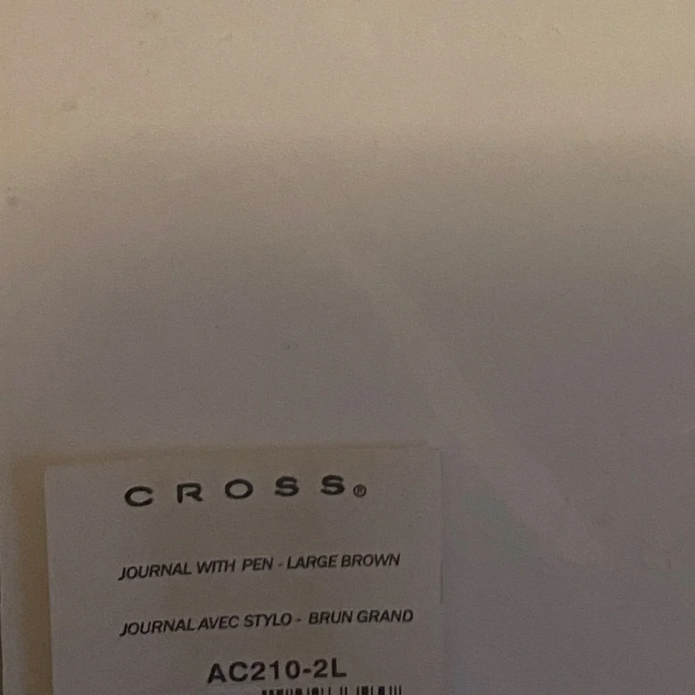 Cross Brown Leather Journal with Pen NWT
